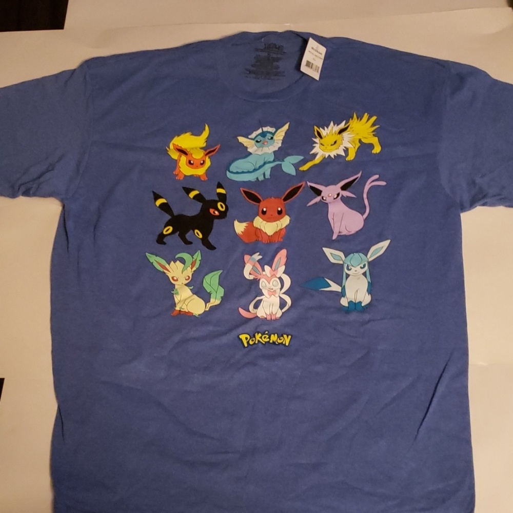 Royal heather pokemon shirt